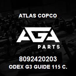 8092420203 Atlas Copco ODEX G3 GUIDE 115 C.OP 44 | AGA Parts