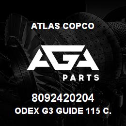 8092420204 Atlas Copco ODEX G3 GUIDE 115 C.OP 42 | AGA Parts