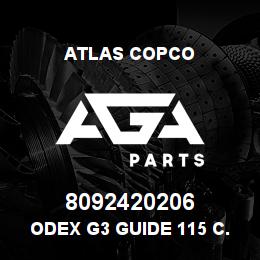 8092420206 Atlas Copco ODEX G3 GUIDE 115 C.OP 34 | AGA Parts