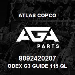 8092420207 Atlas Copco ODEX G3 GUIDE 115 QL 40 | AGA Parts
