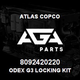 8092420220 Atlas Copco ODEX G3 LOCKING KIT 115 | AGA Parts
