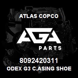 8092420311 Atlas Copco ODEX G3 C.ASING SHOE 127 | AGA Parts