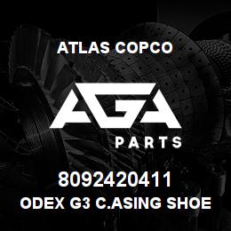 8092420411 Atlas Copco ODEX G3 C.ASING SHOE 140 | AGA Parts