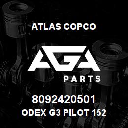 8092420501 Atlas Copco ODEX G3 PILOT 152 | AGA Parts