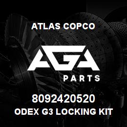 8092420520 Atlas Copco ODEX G3 LOCKING KIT 152 | AGA Parts