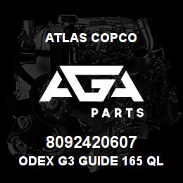 8092420607 Atlas Copco ODEX G3 GUIDE 165 QL 60 | AGA Parts