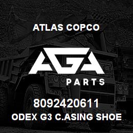 8092420611 Atlas Copco ODEX G3 C.ASING SHOE 165 | AGA Parts