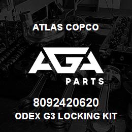 8092420620 Atlas Copco ODEX G3 LOCKING KIT 165 | AGA Parts