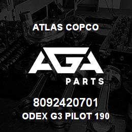 8092420701 Atlas Copco ODEX G3 PILOT 190 | AGA Parts