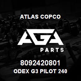8092420801 Atlas Copco ODEX G3 PILOT 240 | AGA Parts