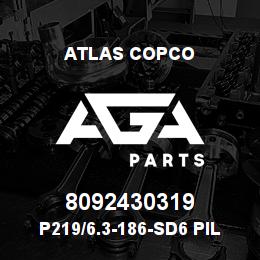 8092430319 Atlas Copco P219/6.3-186-SD6 PILOT | AGA Parts