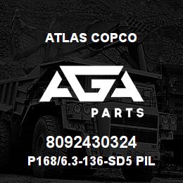 8092430324 Atlas Copco P168/6.3-136-SD5 PILOT | AGA Parts