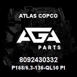 8092430332 Atlas Copco P168/6.3-136-QL50 PILOT | AGA Parts
