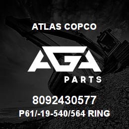 8092430577 Atlas Copco P61/-19-540/564 RING/SHOE SET | AGA Parts