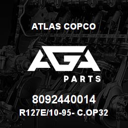 8092440014 Atlas Copco R127E/10-95- C.OP32 | AGA Parts