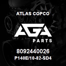 8092440026 Atlas Copco P140E/10-82-SD4 | AGA Parts