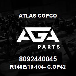 8092440045 Atlas Copco R140E/10-104- C.OP42 | AGA Parts