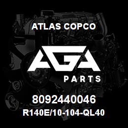 8092440046 Atlas Copco R140E/10-104-QL40 | AGA Parts