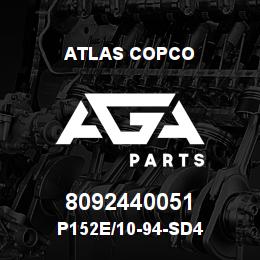 8092440051 Atlas Copco P152E/10-94-SD4 | AGA Parts