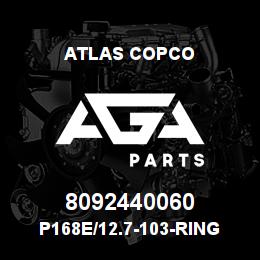 8092440060 Atlas Copco P168E/12.7-103-RING BIT | AGA Parts
