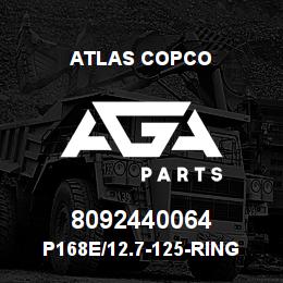 8092440064 Atlas Copco P168E/12.7-125-RING BIT SET | AGA Parts
