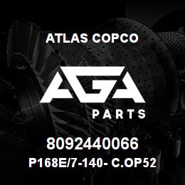 8092440066 Atlas Copco P168E/7-140- C.OP52 | AGA Parts