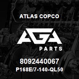 8092440067 Atlas Copco P168E/7-140-QL50 | AGA Parts
