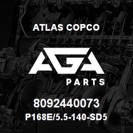 8092440073 Atlas Copco P168E/5.5-140-SD5 | AGA Parts