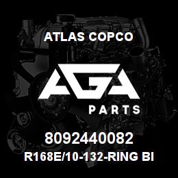 8092440082 Atlas Copco R168E/10-132-RING BIT SET | AGA Parts