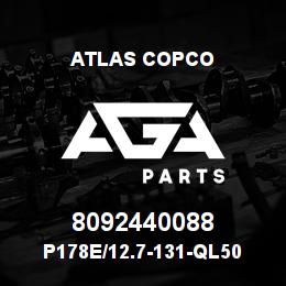 8092440088 Atlas Copco P178E/12.7-131-QL50 | AGA Parts