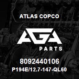 8092440106 Atlas Copco P194E/12.7-147-QL60 | AGA Parts