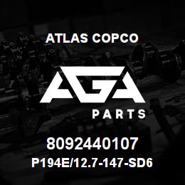 8092440107 Atlas Copco P194E/12.7-147-SD6 | AGA Parts