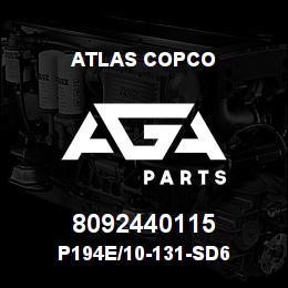 8092440115 Atlas Copco P194E/10-131-SD6 | AGA Parts