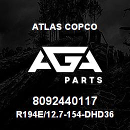 8092440117 Atlas Copco R194E/12.7-154-DHD360 | AGA Parts