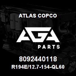 8092440118 Atlas Copco R194E/12.7-154-QL60 PILOT | AGA Parts