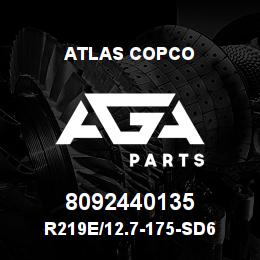 8092440135 Atlas Copco R219E/12.7-175-SD6 | AGA Parts
