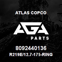 8092440136 Atlas Copco R219E/12.7-175-RING BIT SET | AGA Parts
