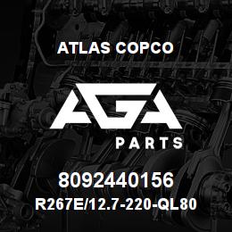 8092440156 Atlas Copco R267E/12.7-220-QL80 | AGA Parts