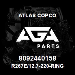 8092440158 Atlas Copco R267E/12.7-220-RING BIT SET | AGA Parts