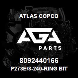 8092440166 Atlas Copco P273E/8-240-RING BIT SET | AGA Parts