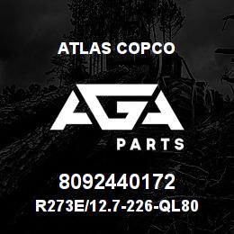 8092440172 Atlas Copco R273E/12.7-226-QL80 | AGA Parts