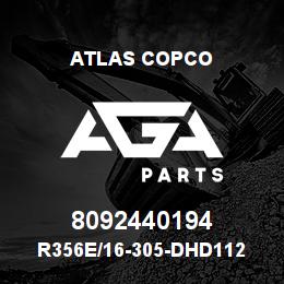 8092440194 Atlas Copco R356E/16-305-DHD112 | AGA Parts