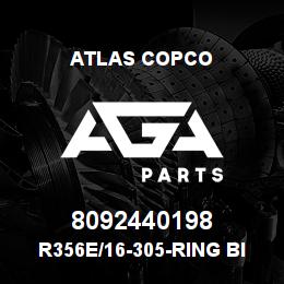 8092440198 Atlas Copco R356E/16-305-RING BIT SET | AGA Parts