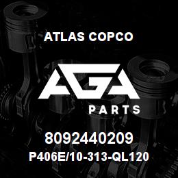 8092440209 Atlas Copco P406E/10-313-QL120 | AGA Parts
