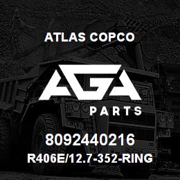 8092440216 Atlas Copco R406E/12.7-352-RING BIT SET | AGA Parts