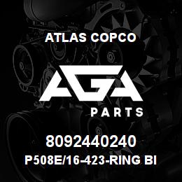 8092440240 Atlas Copco P508E/16-423-RING BIT | AGA Parts