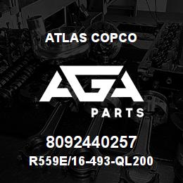 8092440257 Atlas Copco R559E/16-493-QL200 | AGA Parts