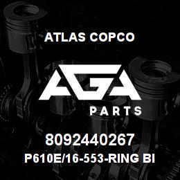 8092440267 Atlas Copco P610E/16-553-RING BIT SET | AGA Parts