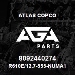 8092440274 Atlas Copco R610E/12.7-555-NUMA180 | AGA Parts