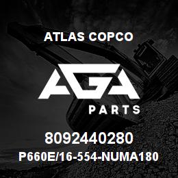 8092440280 Atlas Copco P660E/16-554-NUMA180 | AGA Parts